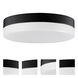 Tuner LED 7 inch Black Flush Mount Ceiling Light