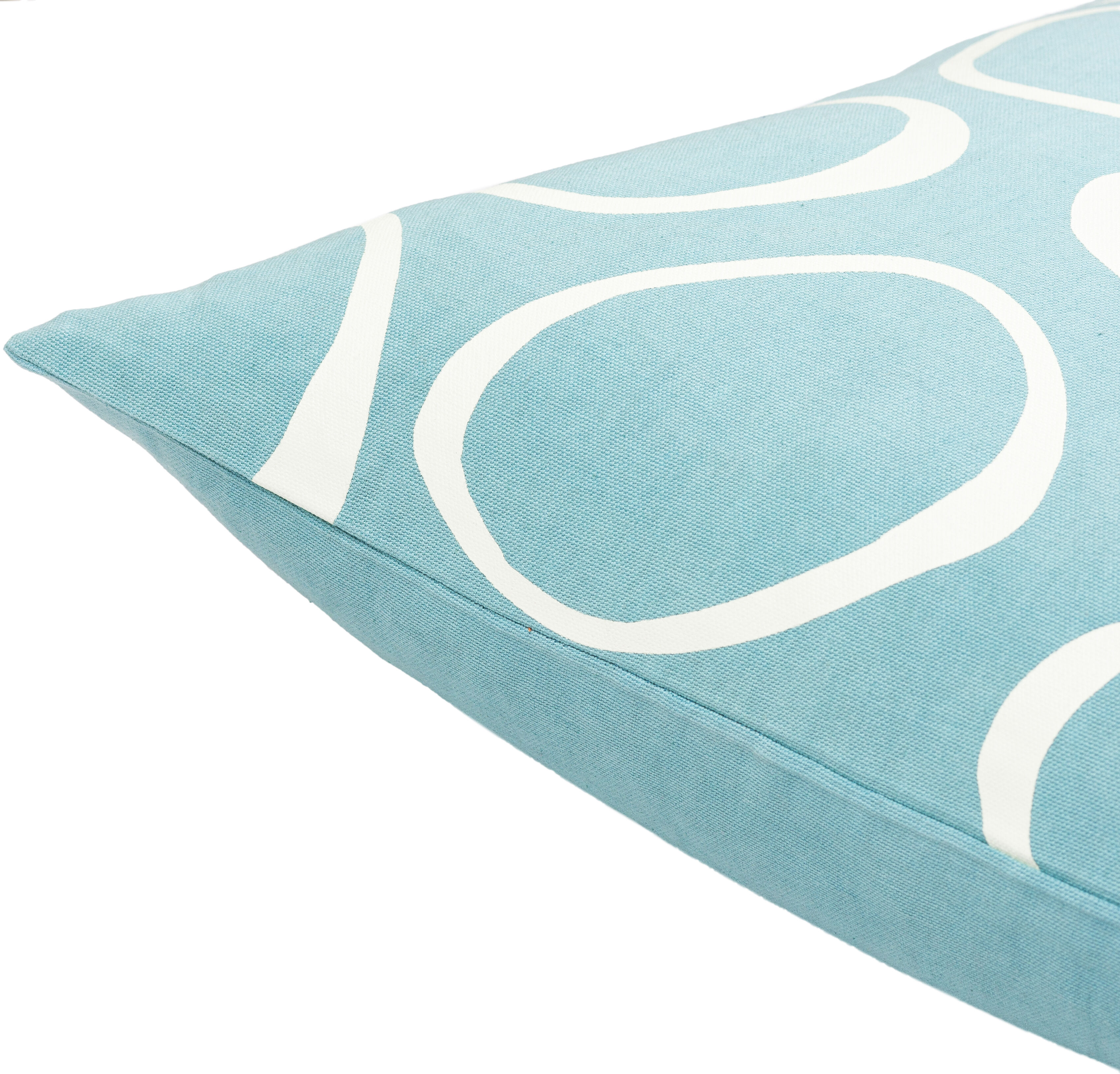 Lachen 18 inch Teal Pillow Kit in 18 x 18, Square