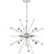 Stella 5 Light 26 inch Polished Nickel Pendant Ceiling Light