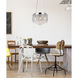 Tully 4 Light 13 inch Chrome Pendant Ceiling Light