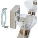 Blake LED 35.5 inch Polished Nickel and Champagne Gold Vanity Light Wall Light