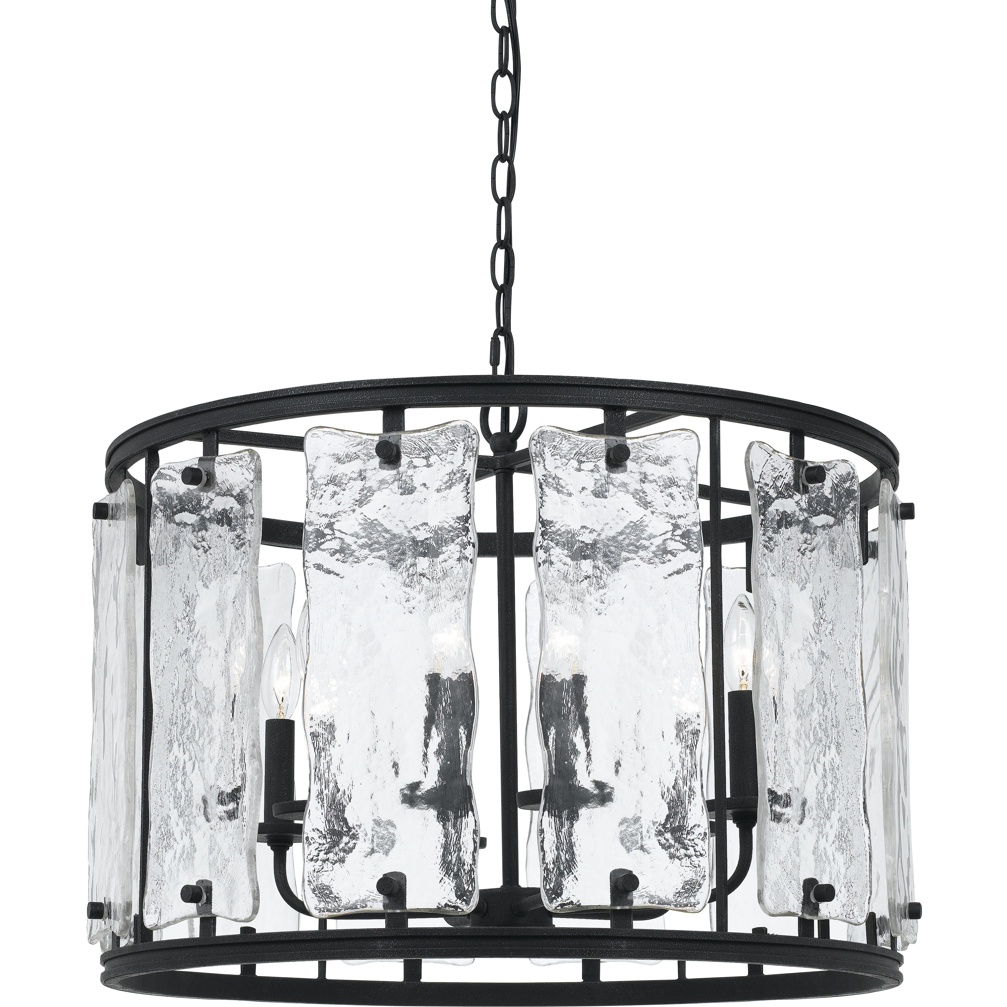 Everette 6 Light 24 inch Blacksmith Chandelier Ceiling Light