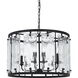 Everette 6 Light 24 inch Blacksmith Chandelier Ceiling Light