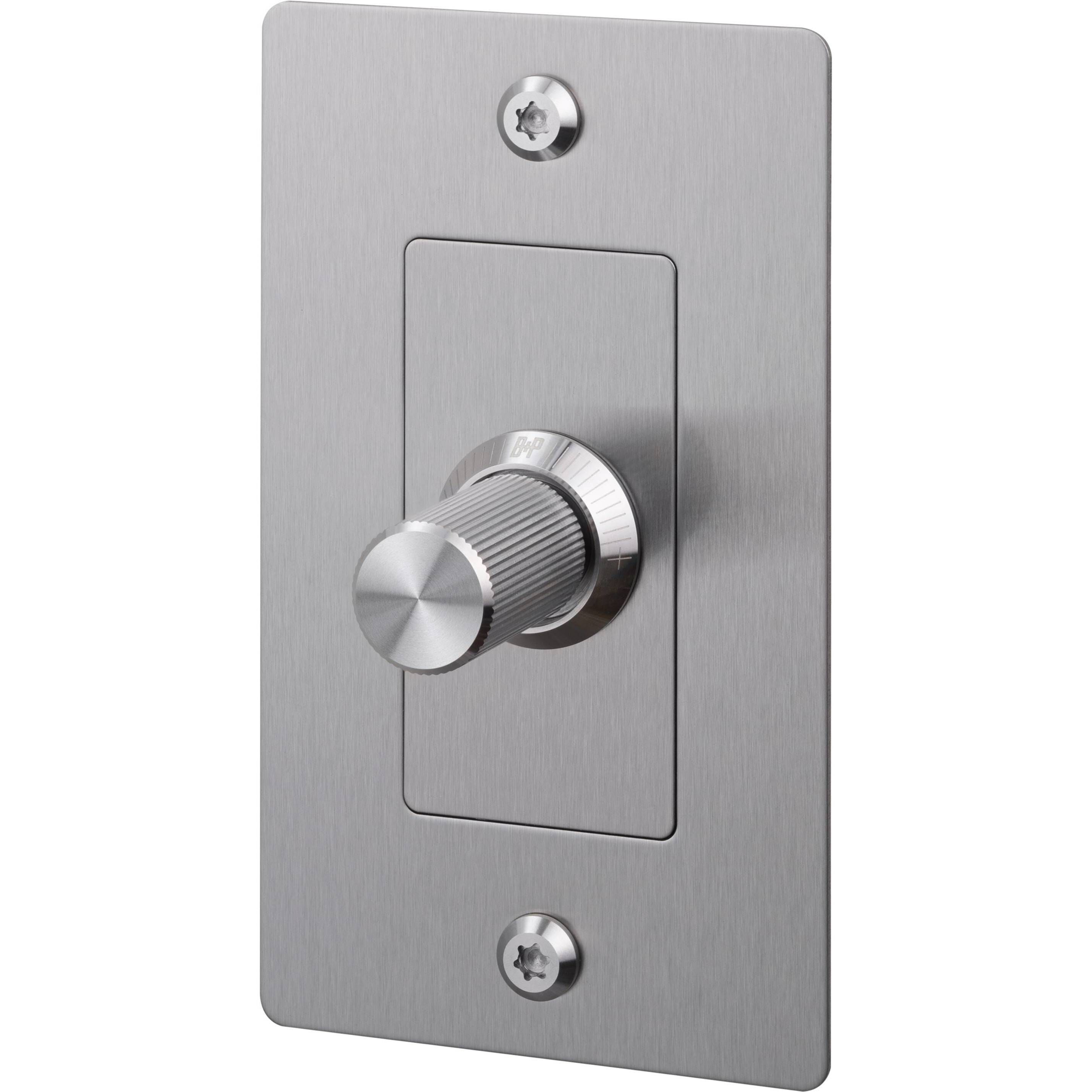 1G 100-120 Steel Dimmer Switch, LED