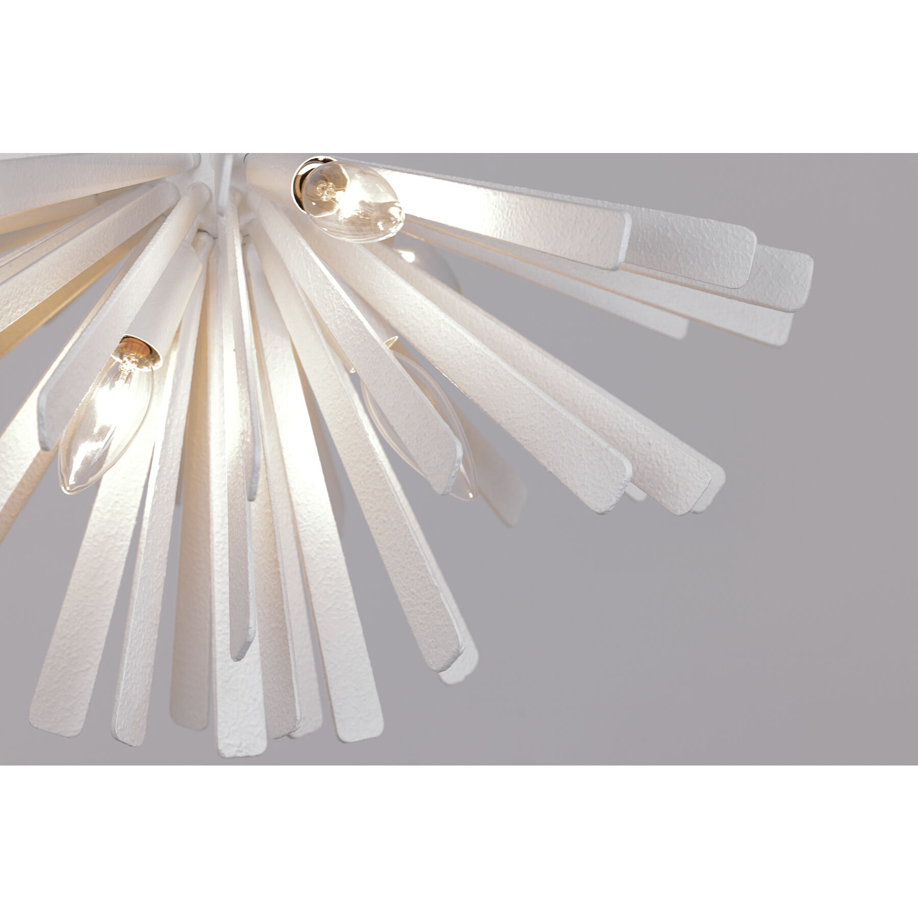 Confluence 6 Light 20 inch Piastra White Flush Mount Ceiling Light