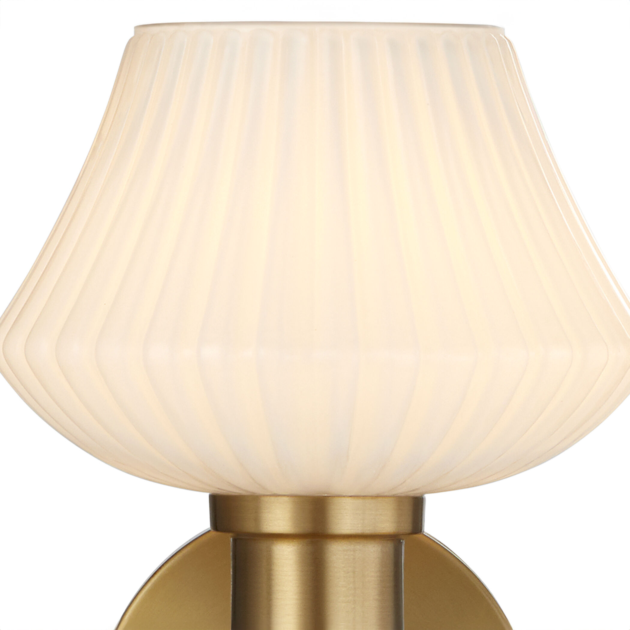 Cassini Wall Mount Wall Light in Aged Brass