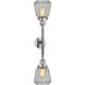 Franklin Restoration Chatham LED 16 inch Polished Chrome Bath Vanity Light Wall Light in Clear Glass, Franklin Restoration
