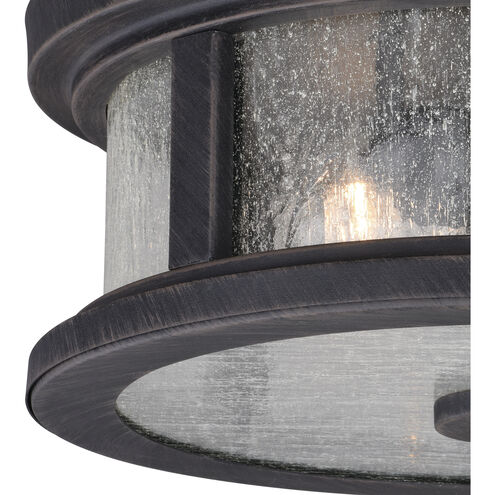 Cumberland LED 13 inch Rust Iron Outdoor Ceiling