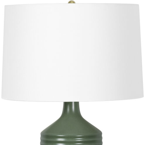 Temperance 30.75 inch 150.00 watt Green Table Lamp Portable Light