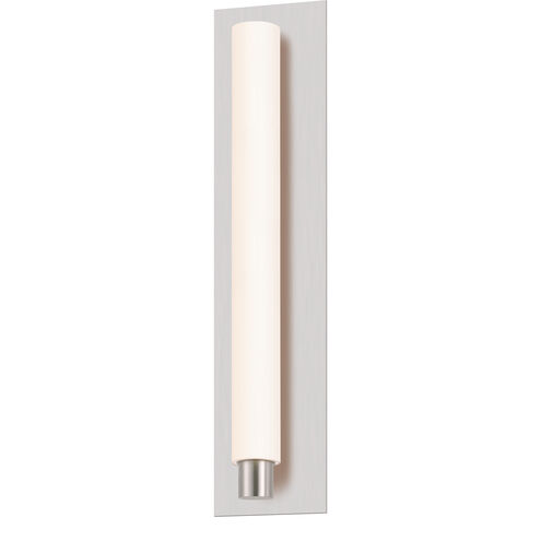 Tubo Slim LED 4.75 inch Satin Nickel ADA Sconce Wall Light in Drum
