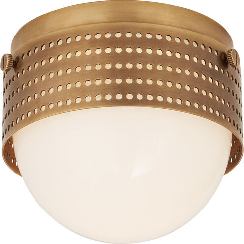 Kelly Wearstler Precision LED 4.75 inch Antique-Burnished Brass Flush Mount Ceiling Light