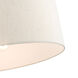 Meadow 3 Light 18 inch English Bronze Drum Pendant Ceiling Light 