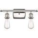 Ballston Bare Bulb LED 16 inch Polished Nickel Bath Vanity Light Wall Light, Ballston