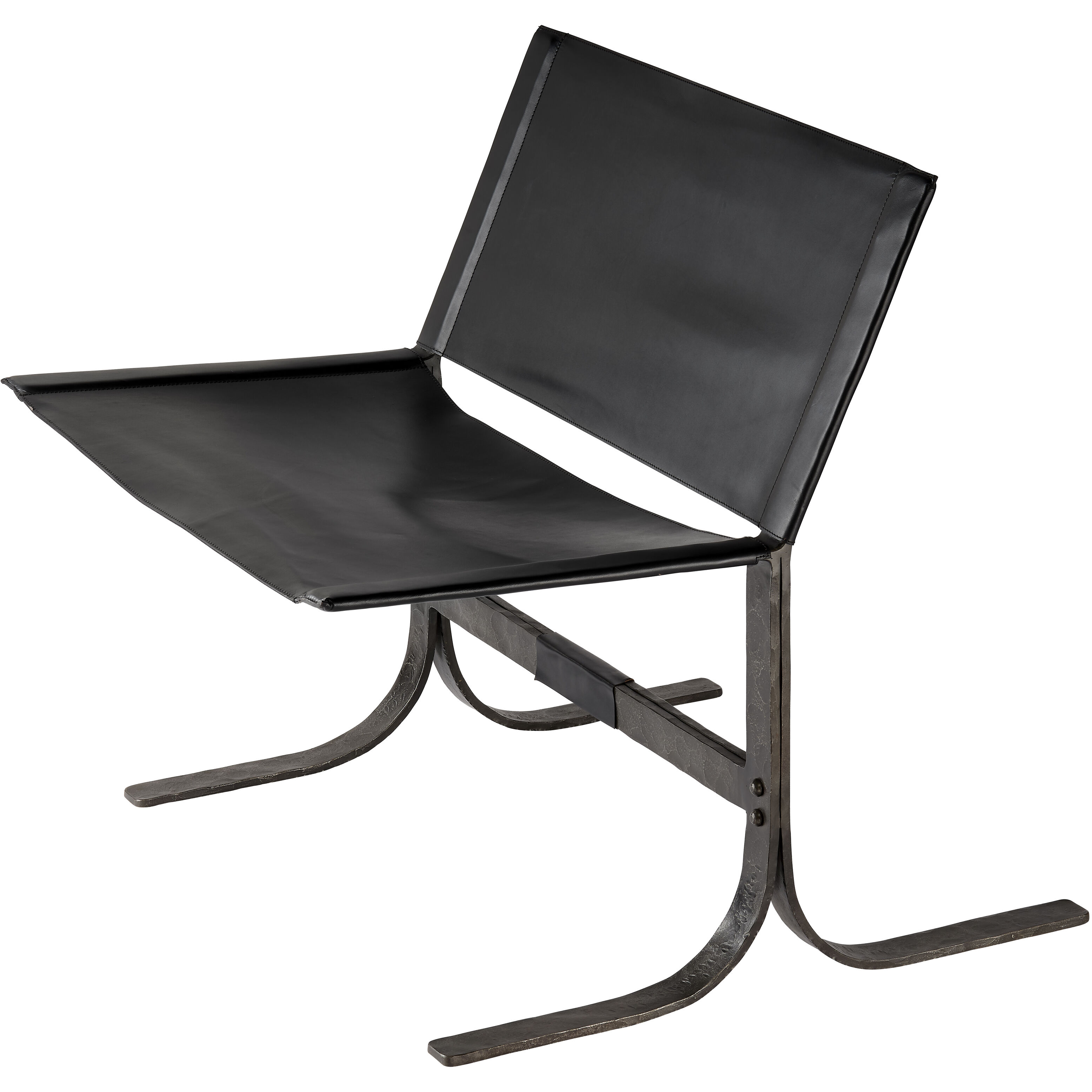 Alessa Black Sling Chair