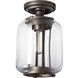 Fairwinds 1 Light 7 inch Coastal Oil Rubbed Bronze Outdoor Semi-Flush