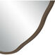 Bern 40 X 40 inch Dark Antique Brushed Brass Wall Mirror
