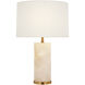 AERIN Lineham 16 inch 2.00 watt Alabaster Cordless Accent Lamp Portable Light