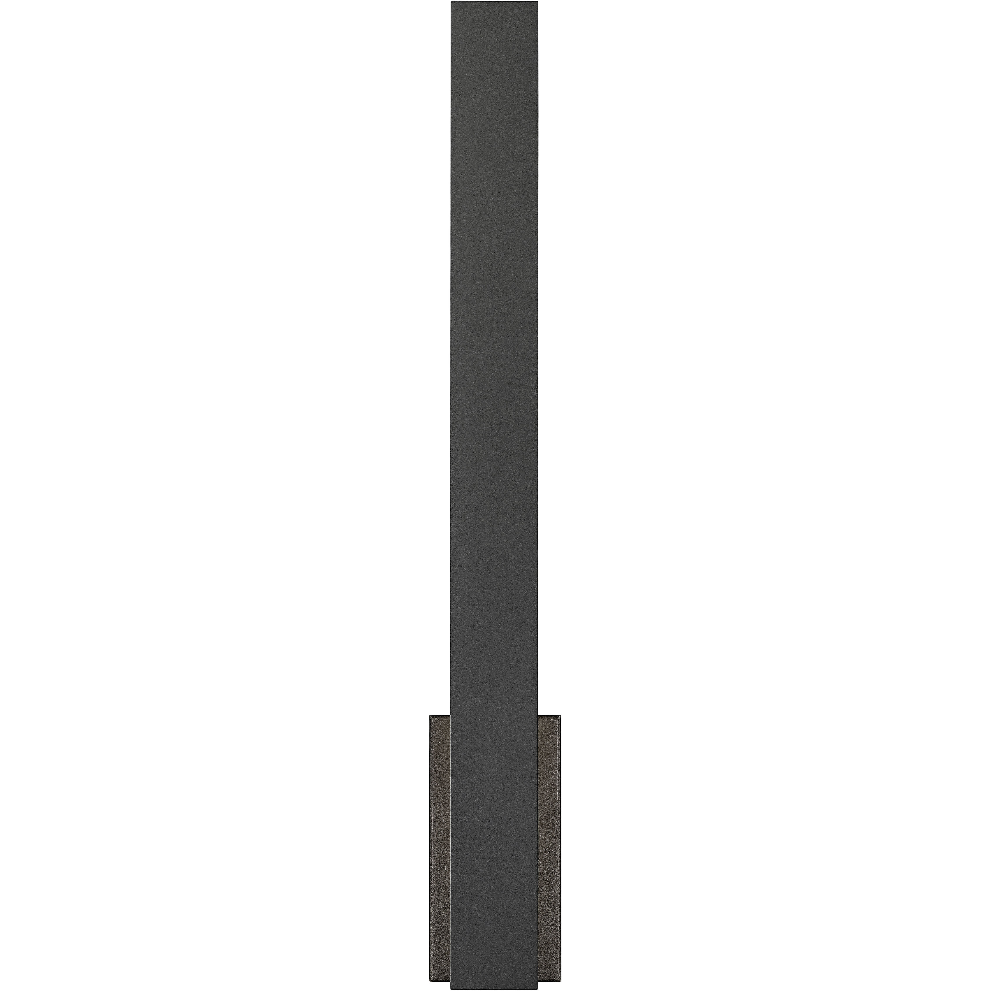 Stylet LED 3.75 inch Sand Black Outdoor Wall Light