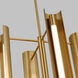 Kelly by Kelly Wearstler Carson LED 3.5 inch Burnished Brass Vanity Light Wall Light