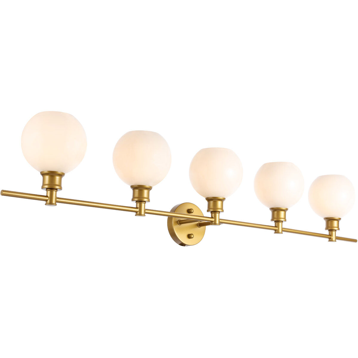 Collier 5 Light 47 inch Brass Wall sconce Wall Light