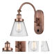 Franklin Restoration Cone 1 Light 6 inch Antique Copper Sconce Wall Light