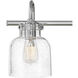 Congress 3 Light 29.5 inch Chrome Vanity Light Wall Light