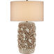 Corfu 32.5 inch 150 watt Milky White Table Lamp Portable Light
