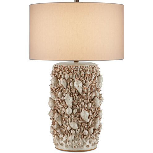 Corfu 32.5 inch 150 watt Milky White Table Lamp Portable Light