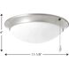 AirPro LED Brushed Nickel Fan Light Kit, Progress LED