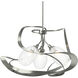 Nest 3 Light 30.6 inch Sterling Pendant Ceiling Light