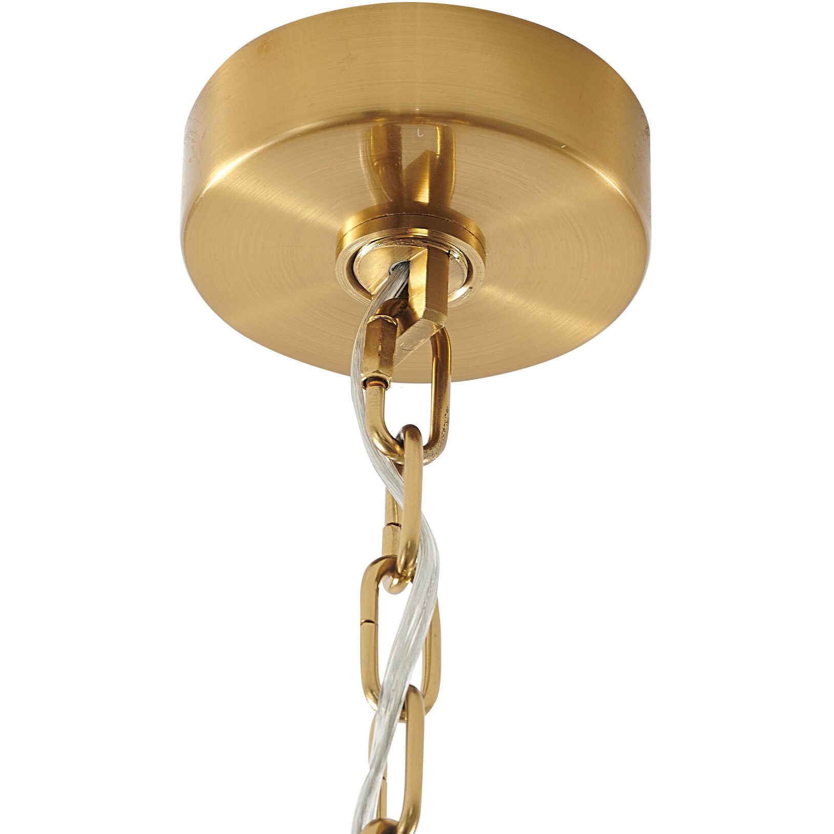 Canada 6 Light 24 inch Brass Chandelier Ceiling Light