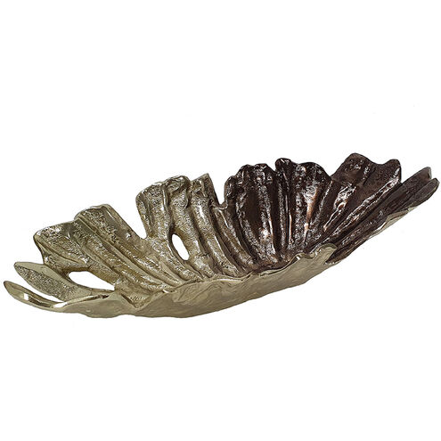 Percy 20.5 X 8.5 inch Gold and Brown Platter