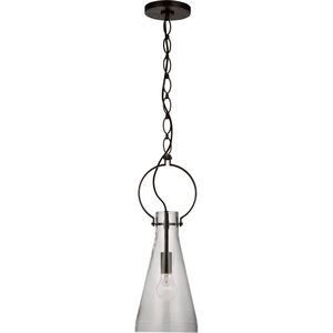 Suzanne Kasler Limoges LED 7.25 inch Natural Rust Pendant Ceiling Light, Small