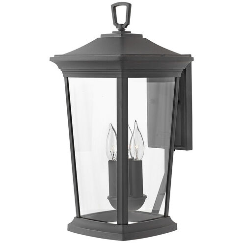 Bromley LED 19 inch Museum Black Outdoor Wall Mount Lantern, Medium