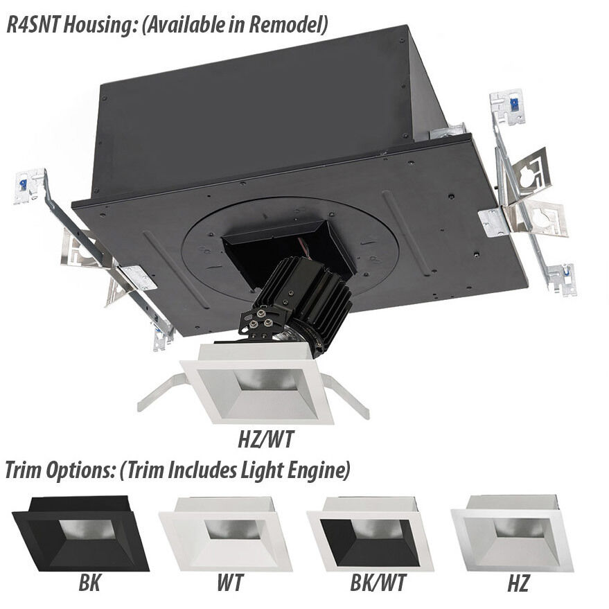 Volta LED White Recessed Lighting in Spot, 90, 3000K