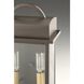 Santee 3 Light 20 inch Antique Bronze Outdoor Wall Lantern, Large, Design Series