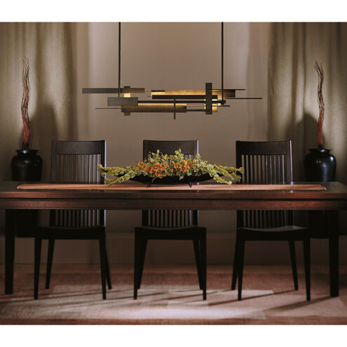 Planar LED 42.3 inch Dark Smoke Pendant Ceiling Light, Large