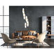 Cayden 7 Light 18 inch Modern Gold Chandelier Ceiling Light