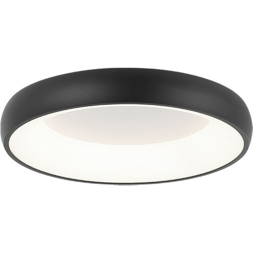 Maverick LED 16 inch Matte Black Flush Mount Ceiling Light