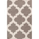Frontier 66 X 42 inch Gray and Neutral Area Rug, Wool