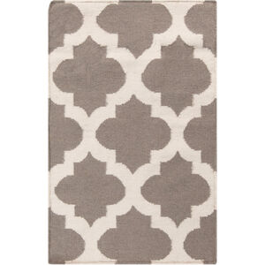 Frontier 36 X 24 inch Gray and Neutral Area Rug, Wool