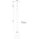Mason LED 1.63 inch Vintage Brass Pendant Ceiling Light