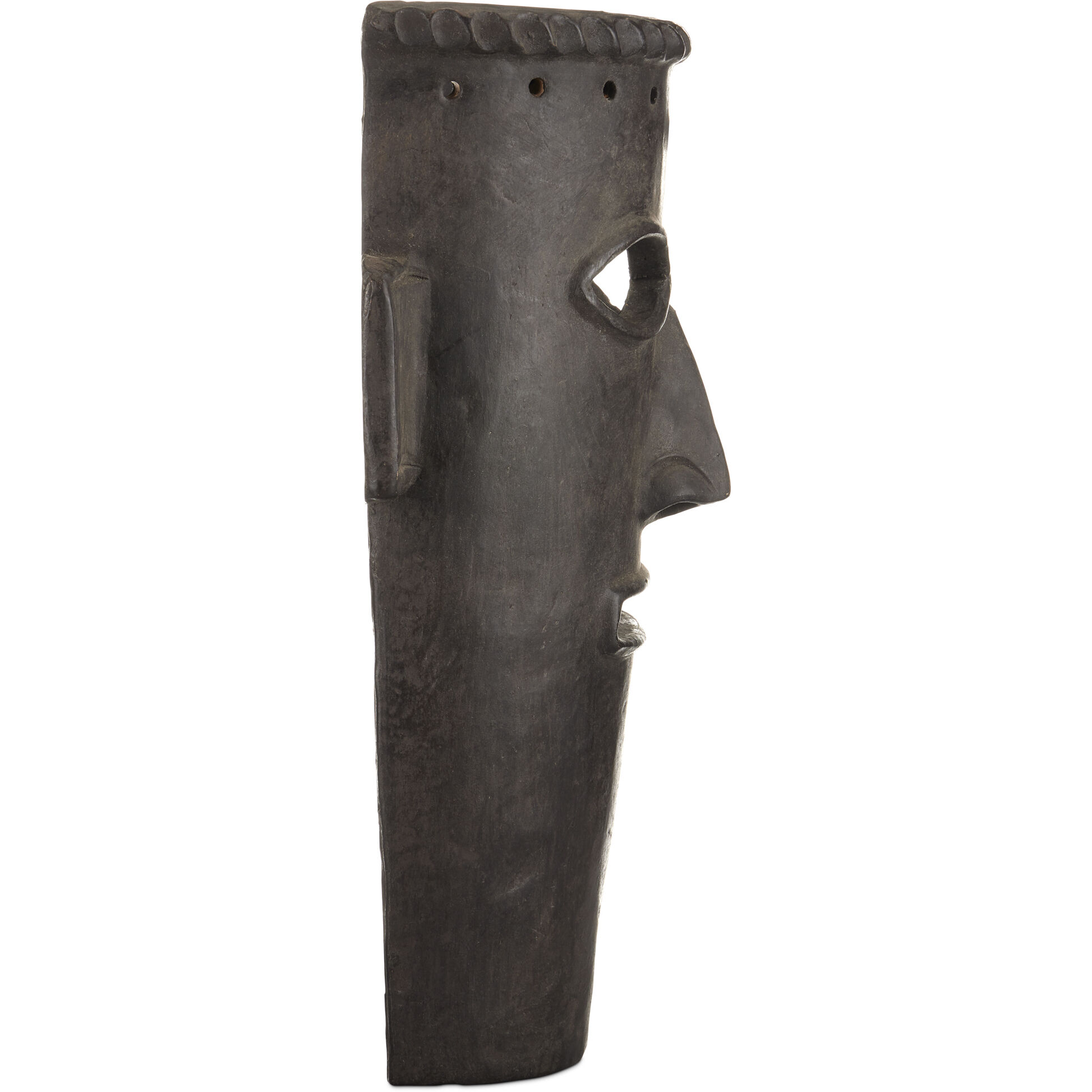 Etu 19 X 13 inch Mask Sculptures, Set of 2