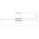 Hug 44 inch Matte White Flush Mount Ceiling Fans, Smart Fan