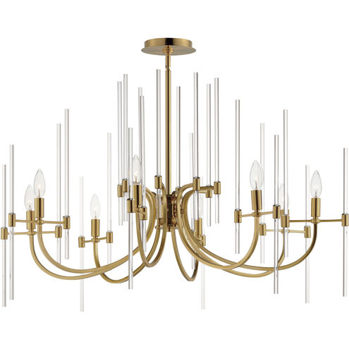 Divine 8 Light 38.25 inch Heritage Chandelier Ceiling Light