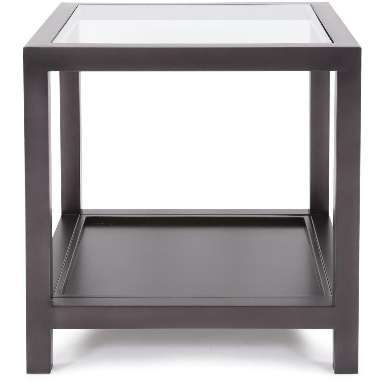 Dumas 23.75 X 22 inch Nickel Side Table