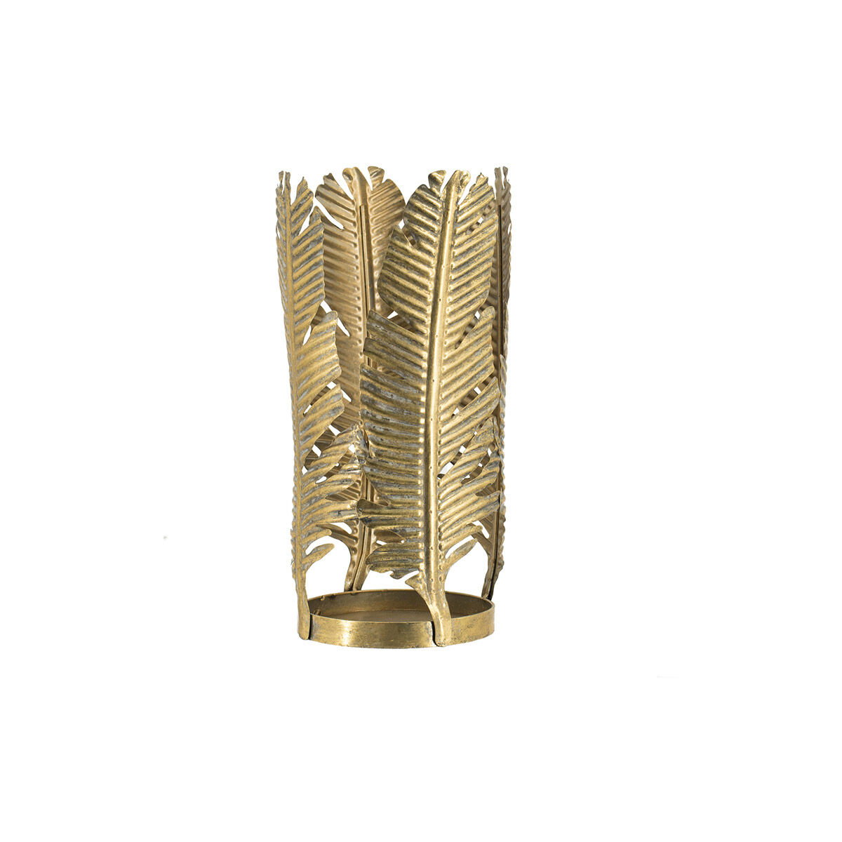 Natural Feather 17.7 X 8.9 inch Candleholder