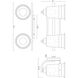 Goodwin 2 Light 16 inch English Bronze Bath Light Wall Light