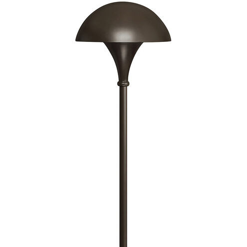 Mushroom 120v 8.00 watt Bronze Landscape Path Light
