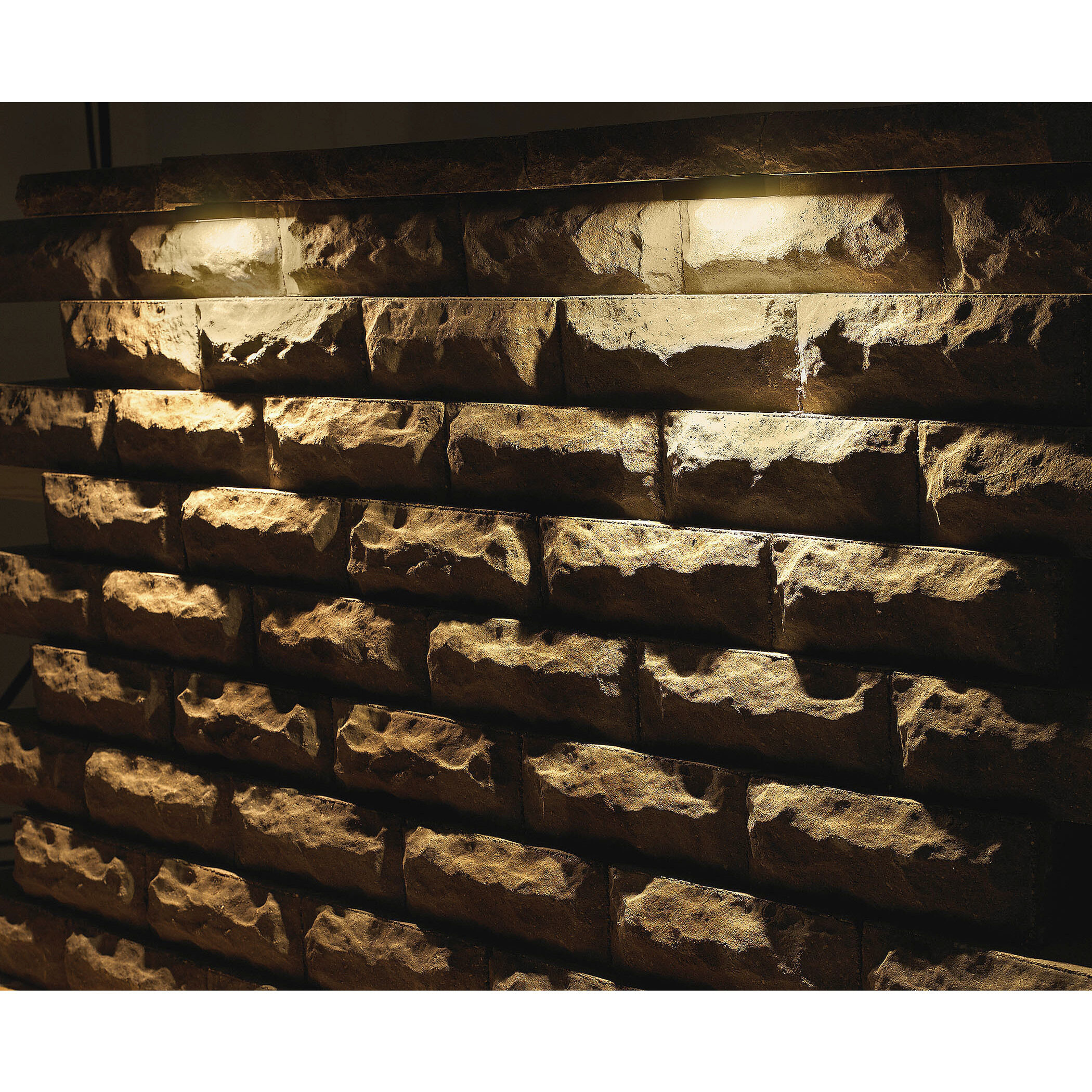 Nuvi 12v 1.10 watt Sandstone Landscape Deck Sconce